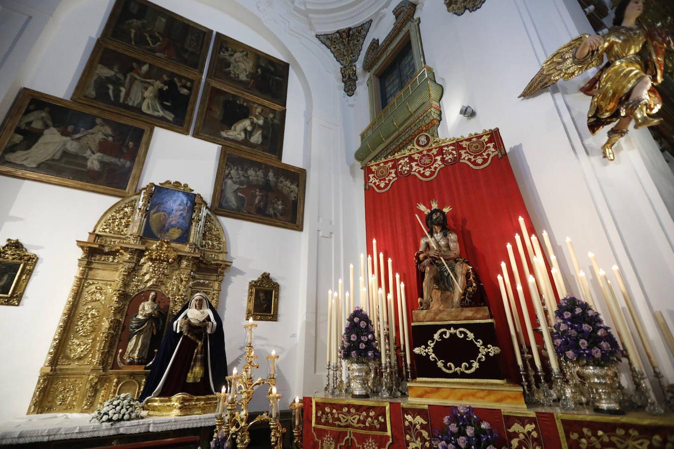 El quinario del Señor de la Coronación de Espinas en la Merced de Córdoba, en imágenes