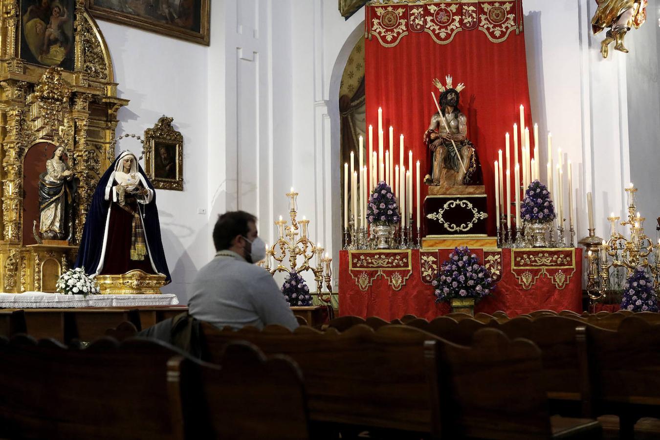 El quinario del Señor de la Coronación de Espinas en la Merced de Córdoba, en imágenes