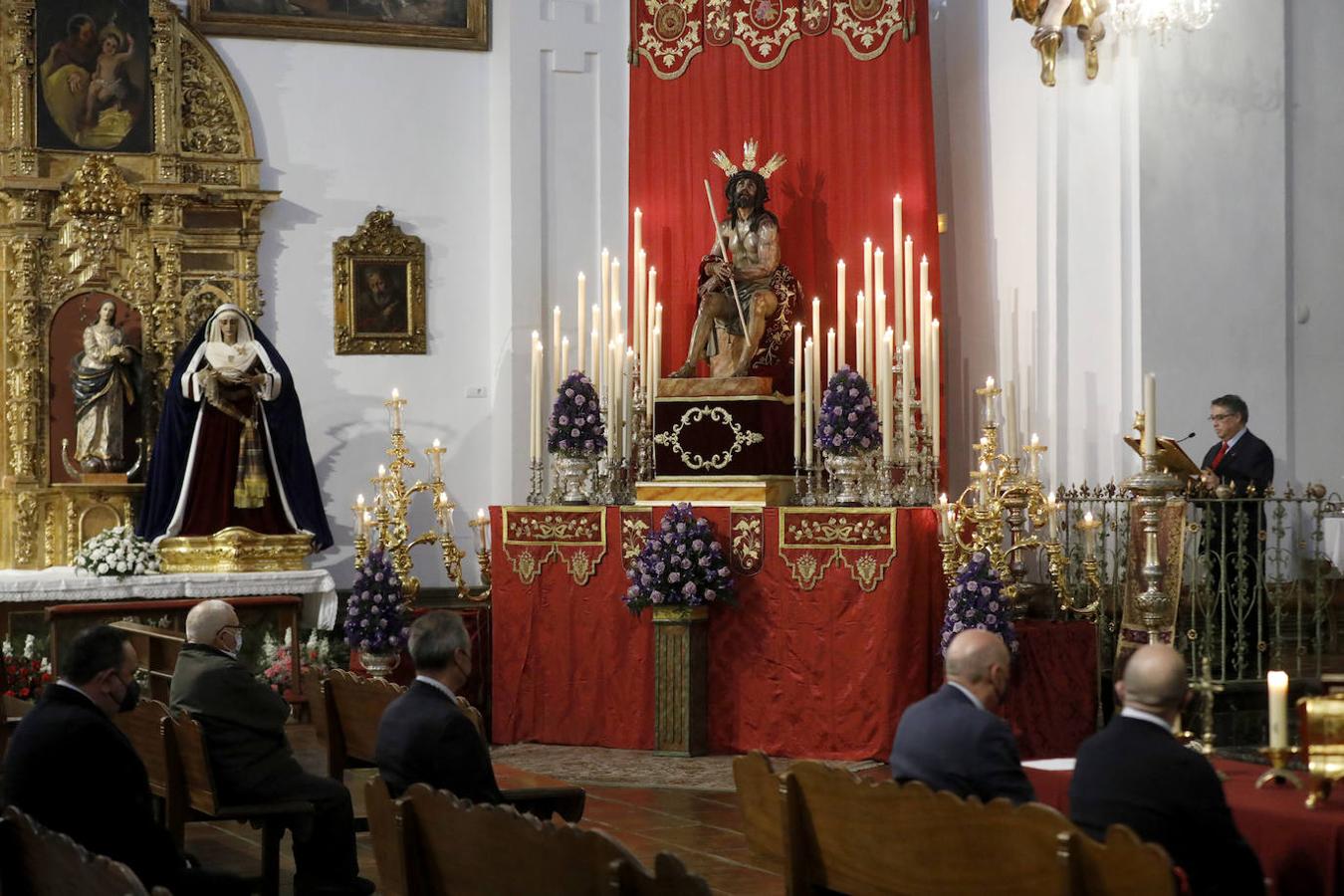 El quinario del Señor de la Coronación de Espinas en la Merced de Córdoba, en imágenes