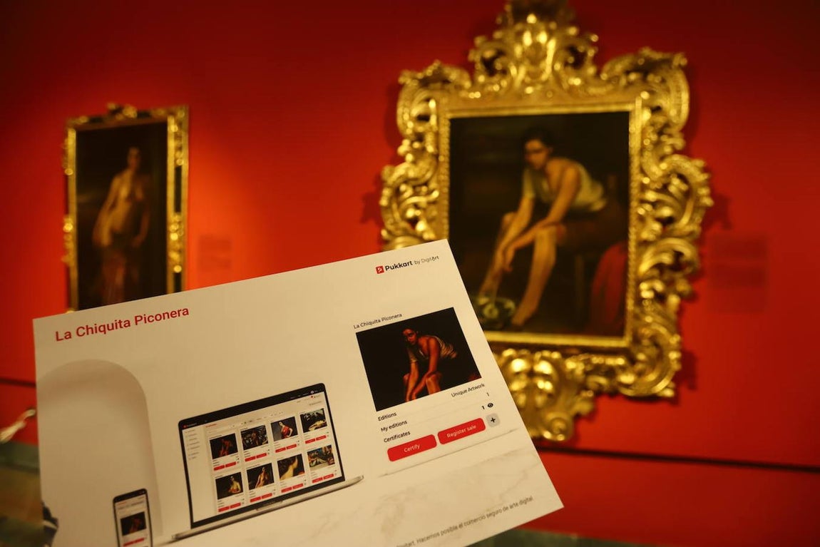 En imágenes, el Museo Romero de Torres de Córdoba se protege con tecnología &#039;blockchain&#039;