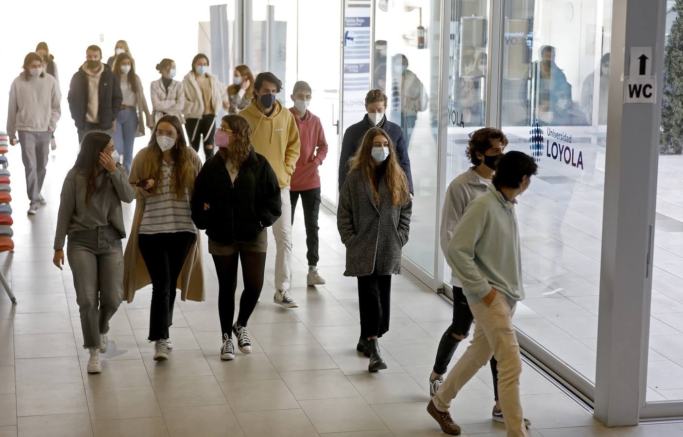 La universidad vuelve a las clases en Córdoba, en imágenes