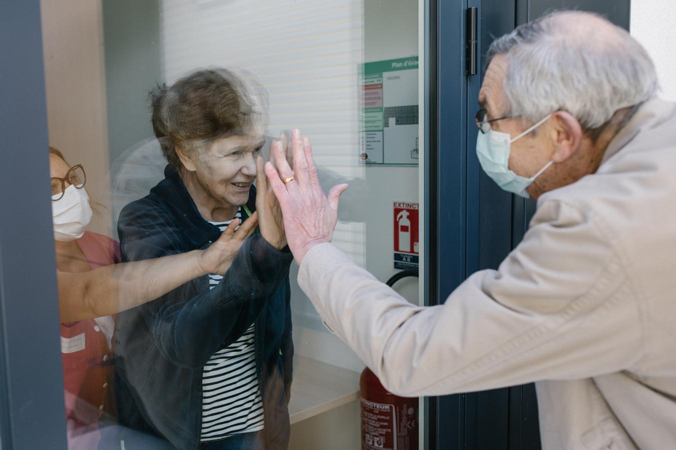 (Nominado como 'Reportajes de noticias generales') Esta foto se titula: 'Pandemia de Covid-19 en Francia'. 