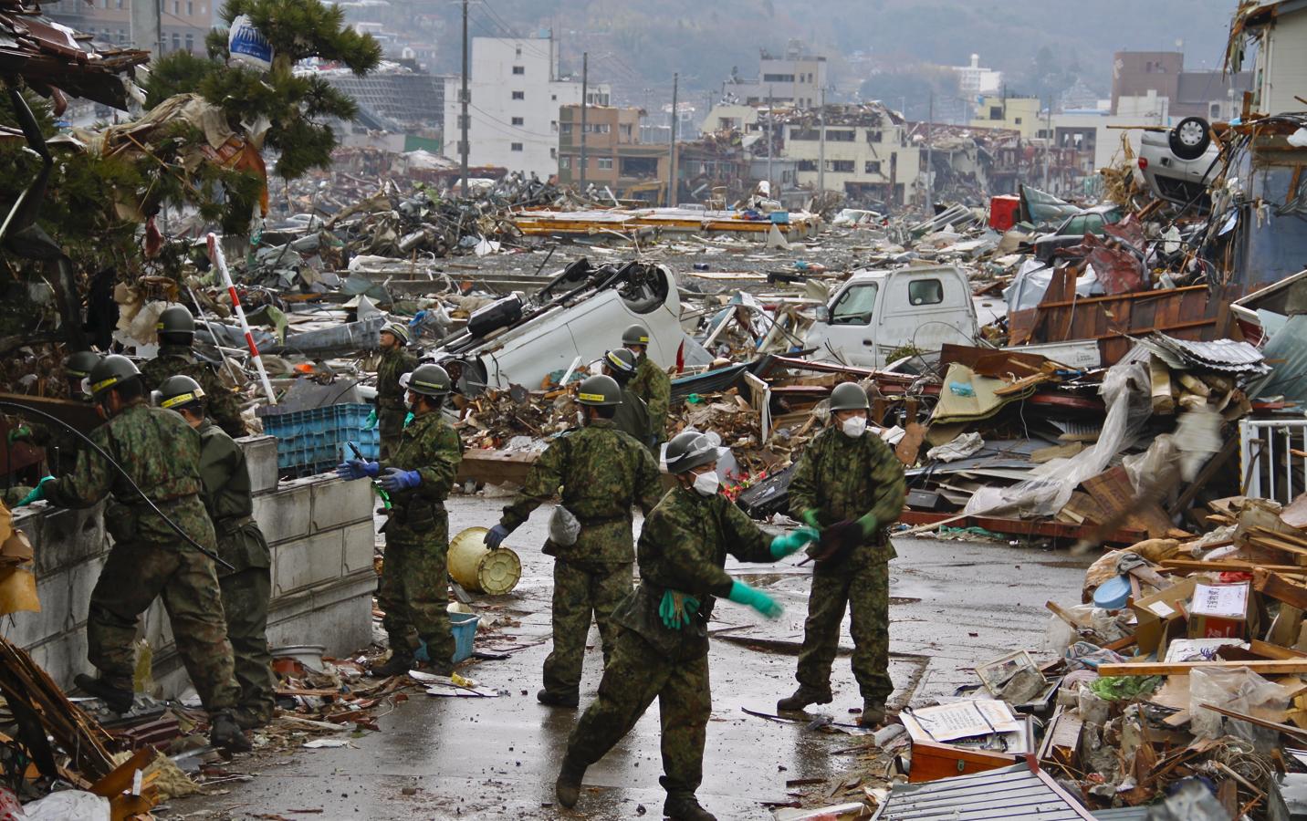 Onagawa, en la prefectura de Miyagi, fue uno de los pueblos que quedaron devastados por el tsunami del 11 de marzo de 2011. 