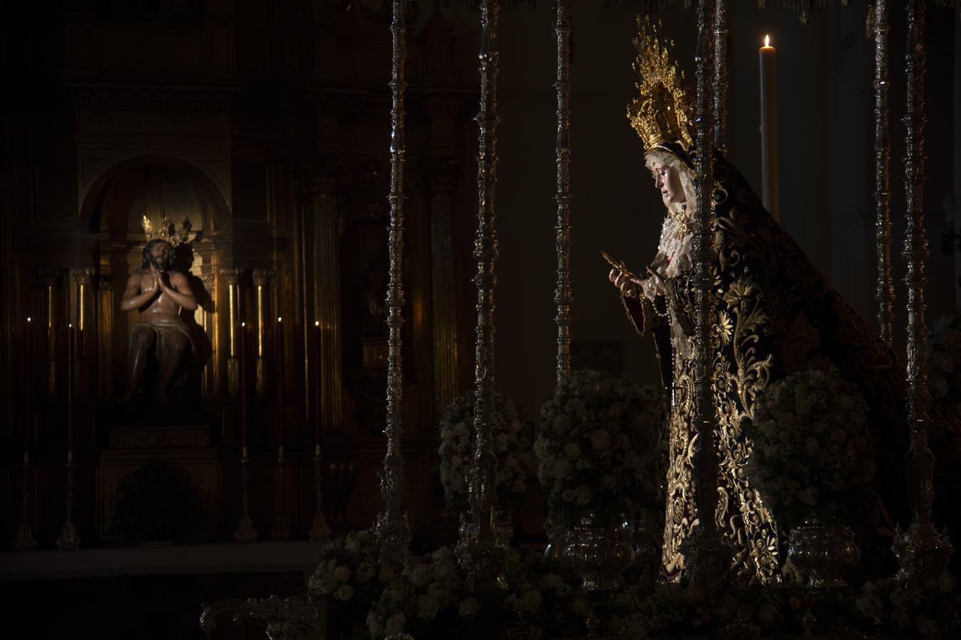 La Virgen de la Estrella preside San Jacinto bajo palio