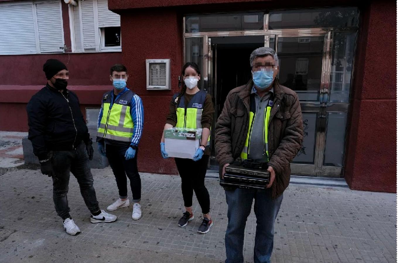 FOTOS: Operación policial en Cádiz