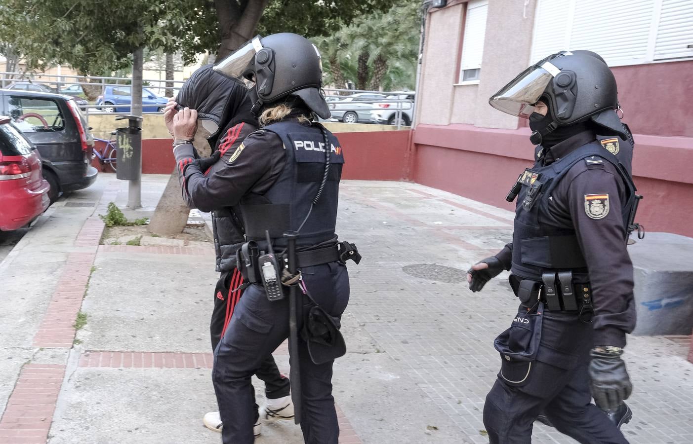 FOTOS: Operación policial en Cádiz