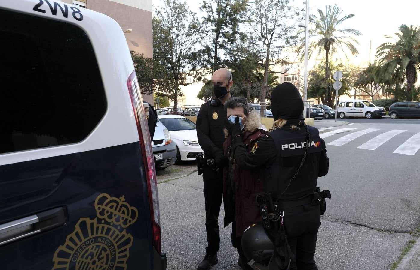 FOTOS: Operación policial en Cádiz