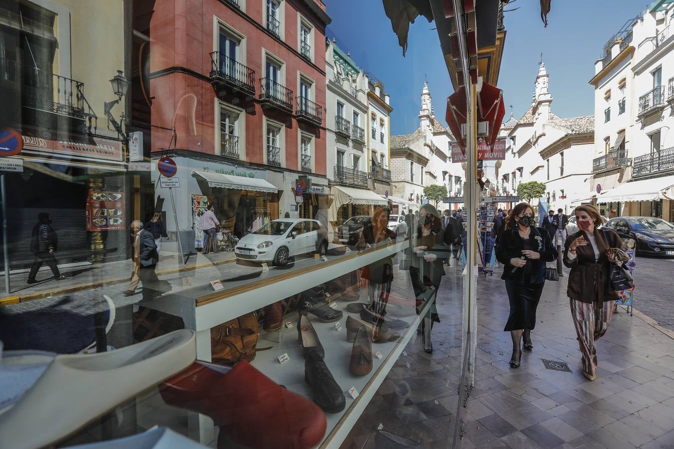 Ambiente en el barrio de Santa Cruz