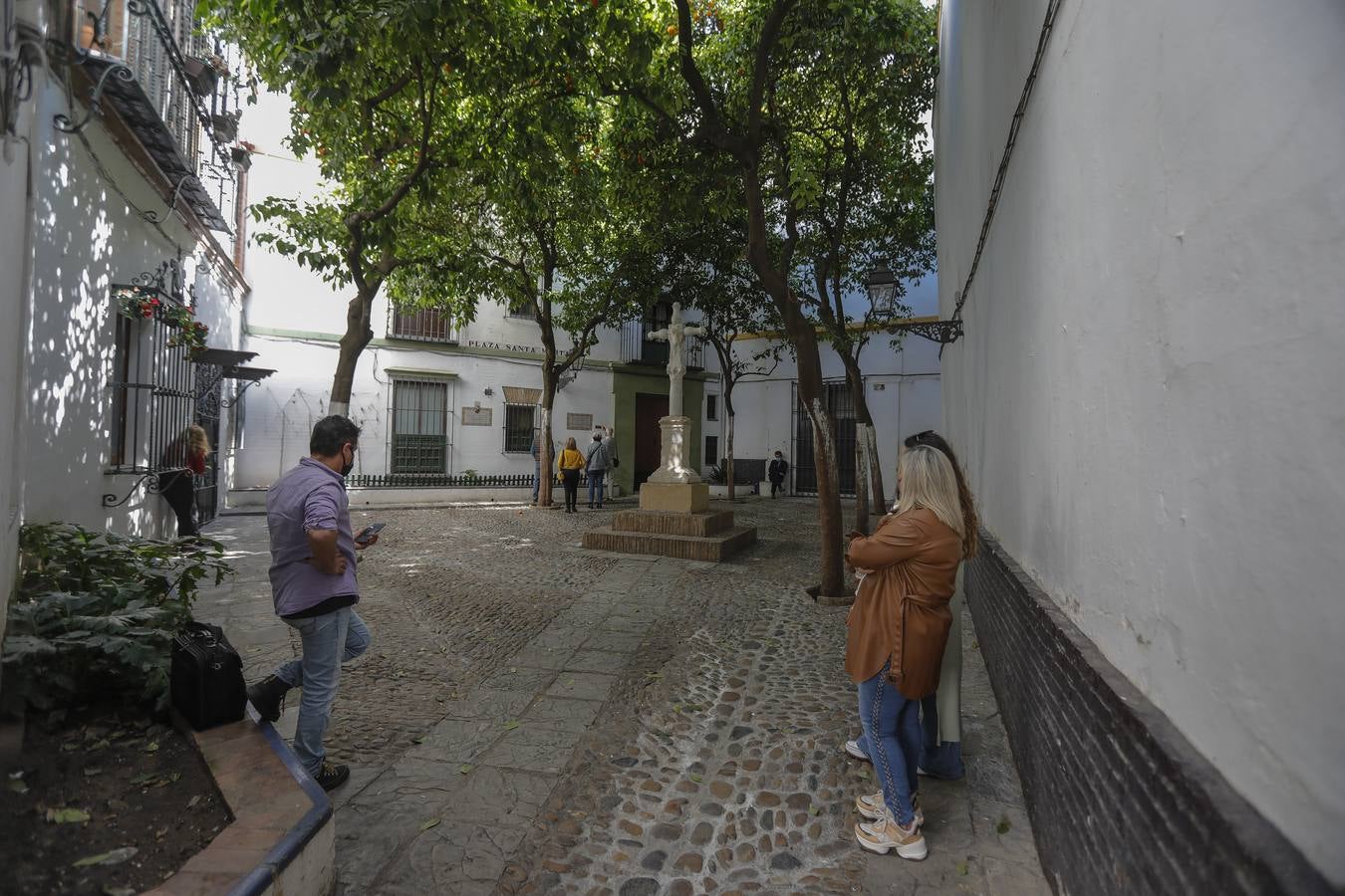 Ambiente en el barrio de Santa Cruz