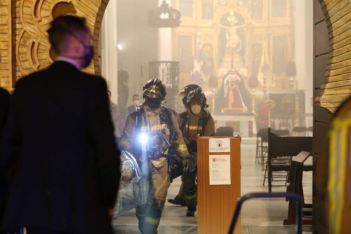 Conato de incendio en Santa Catalina