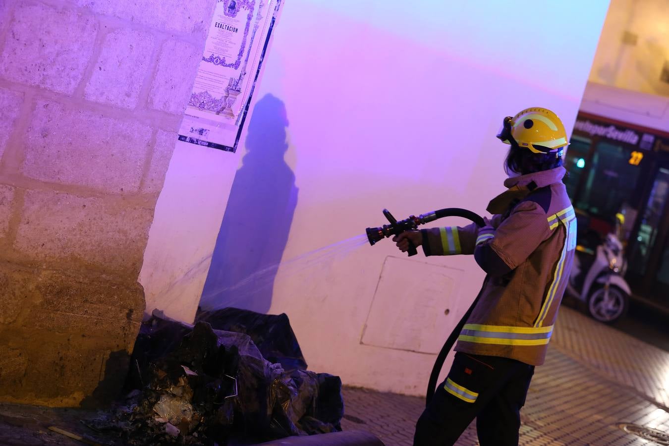 Conato de incendio en Santa Catalina