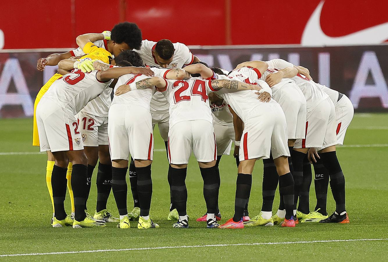 Partido de LaLiga entre el Sevilla y el Betis en el Sánchez-Pizjuán