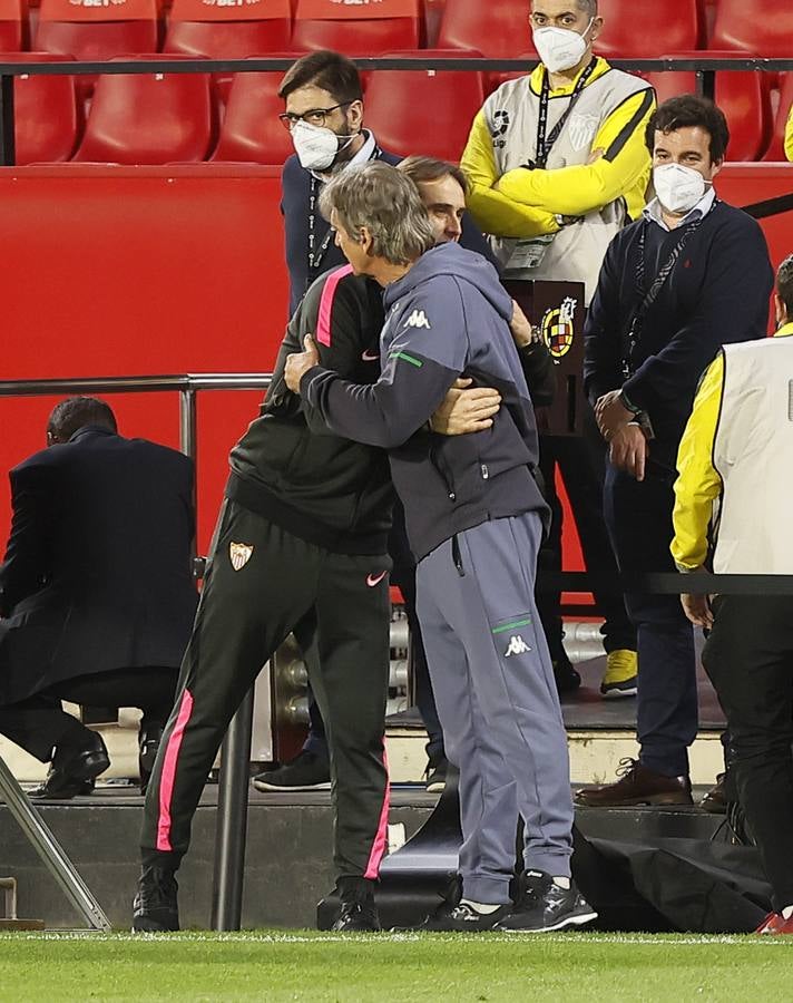 Partido de LaLiga entre el Sevilla y el Betis en el Sánchez-Pizjuán