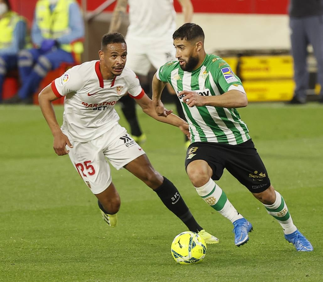 Partido de LaLiga entre el Sevilla y el Betis en el Sánchez-Pizjuán