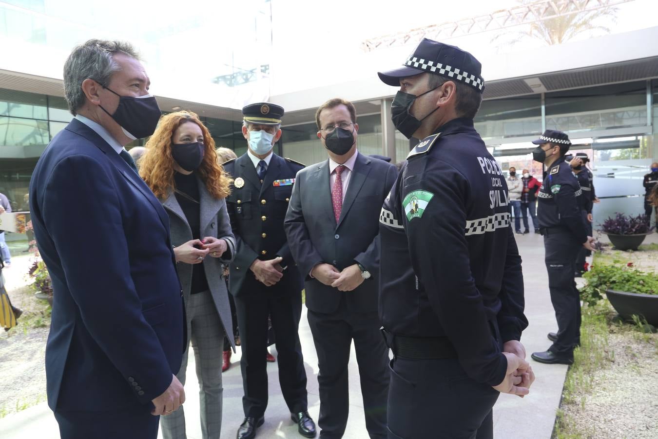 Toma de posesión de los nuevos agentes de Policía Local de Sevilla