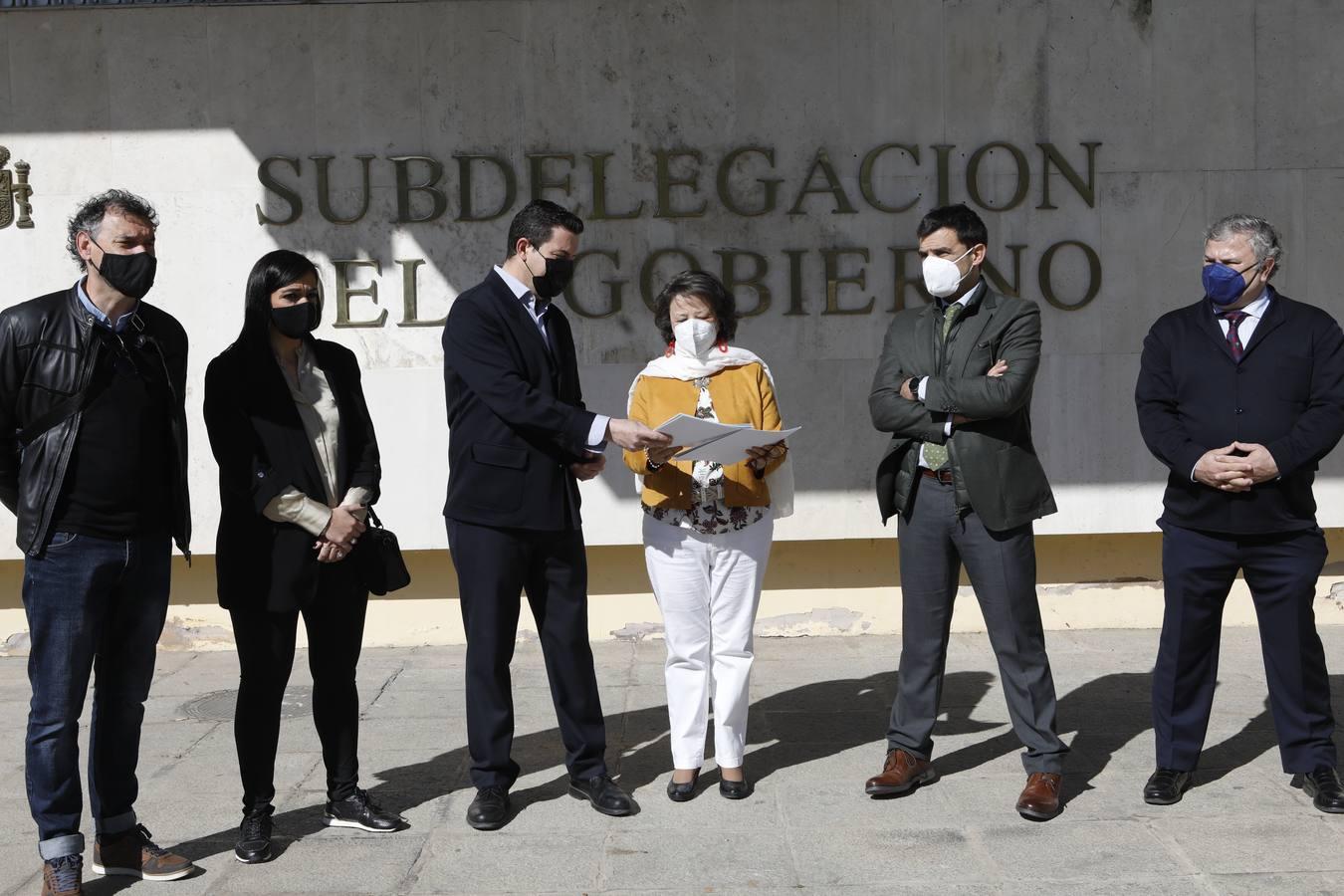 La protesta de los hosteleros de Córdoba, en imágenes