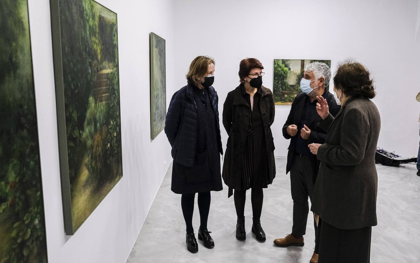 Inauguración de las exposiciones de Teresa Duclós y Salomé del Campo