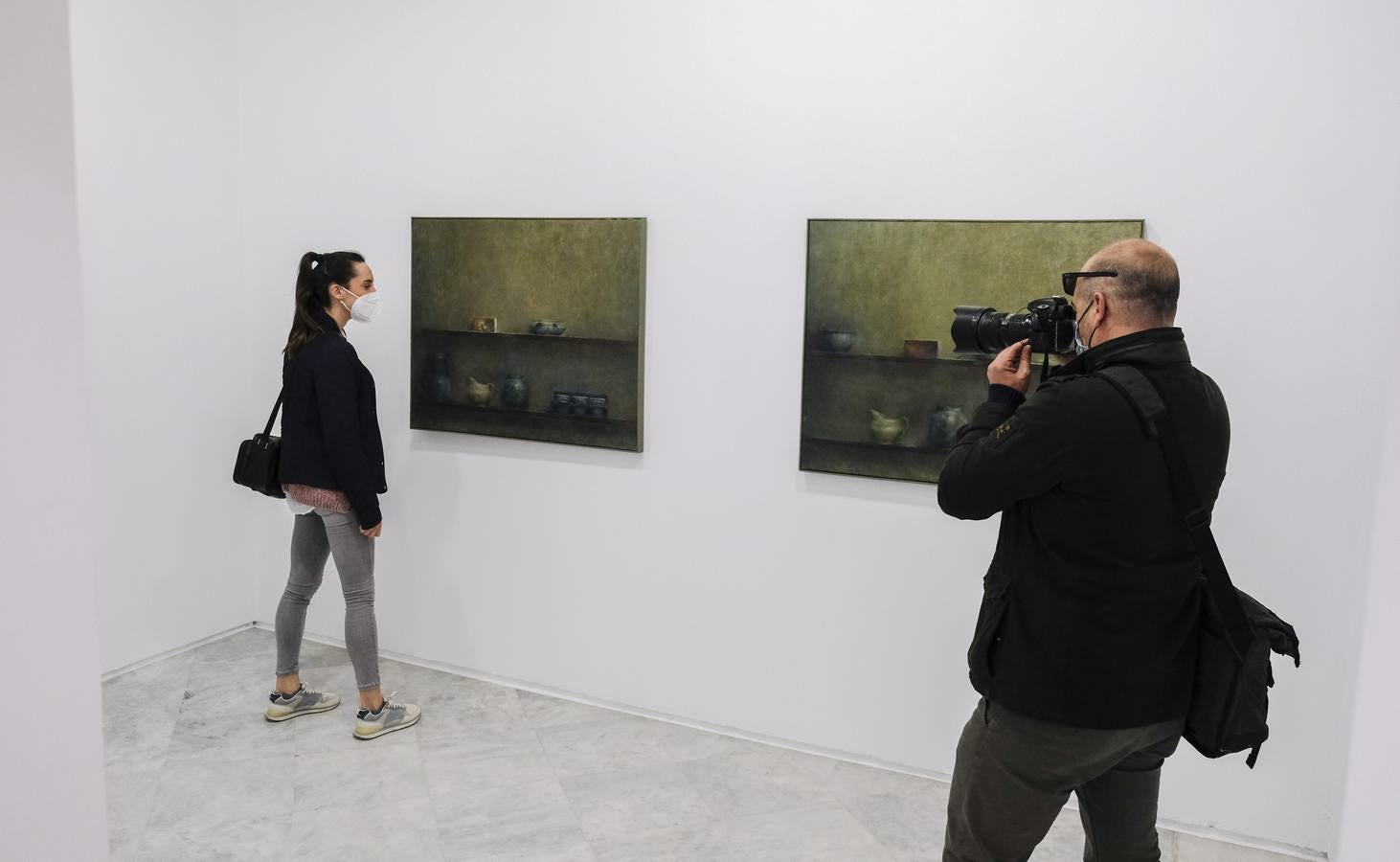 Inauguración de las exposiciones de Teresa Duclós y Salomé del Campo