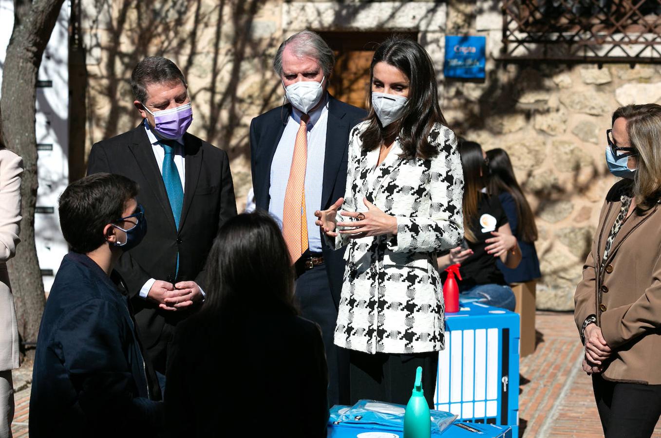 La visita de la Reina Letizia a Toledo, en imágenes