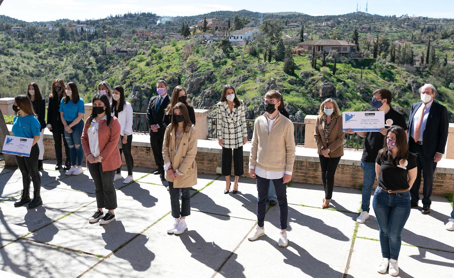 La visita de la Reina Letizia a Toledo, en imágenes