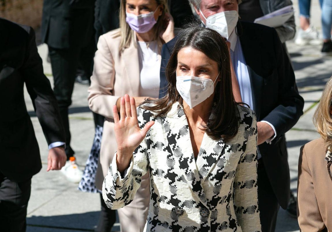 La visita de la Reina Letizia a Toledo, en imágenes