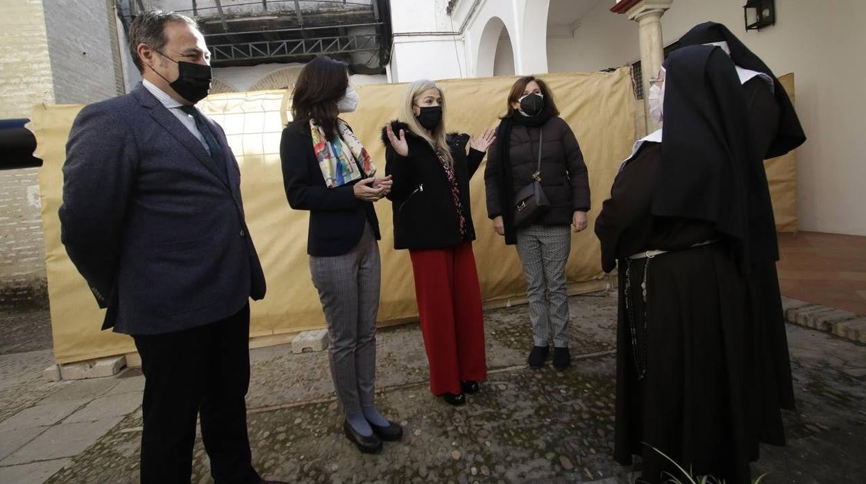 Comienza la rehabilitación de la Casa del Portero del convento de Santa Inés