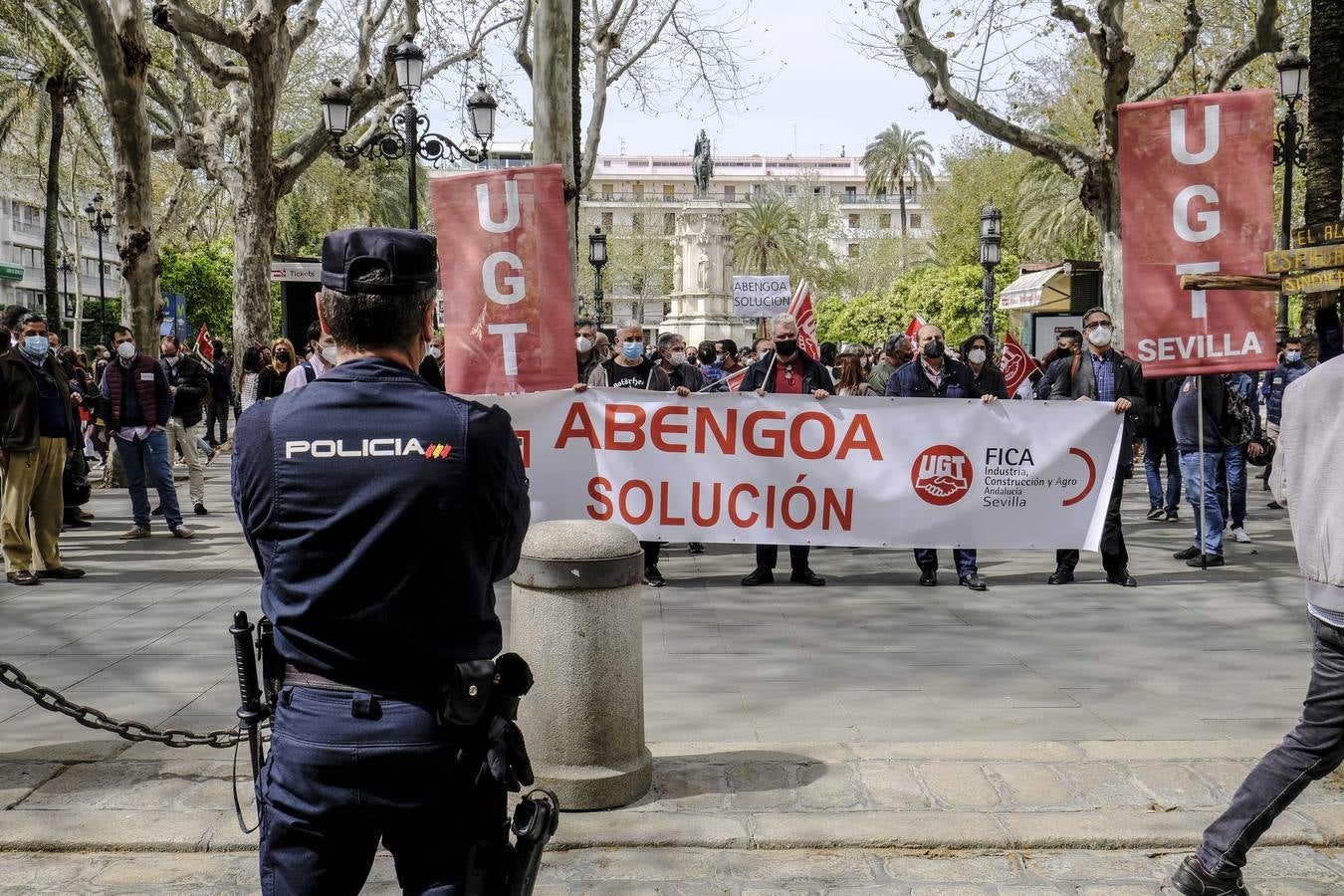 Fotogalería: Los trabajadores de Abengoa se movilizan por su empleo