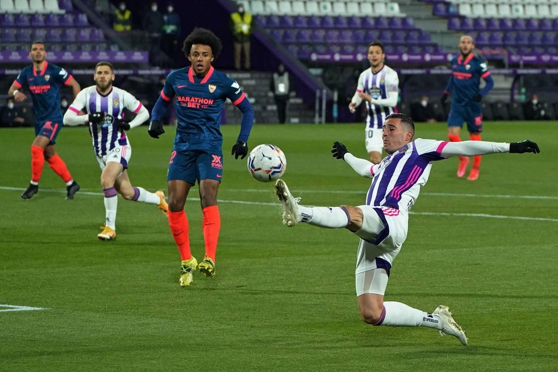 Fotogalería del partido entre el Valladolid y el Sevilla F.C.