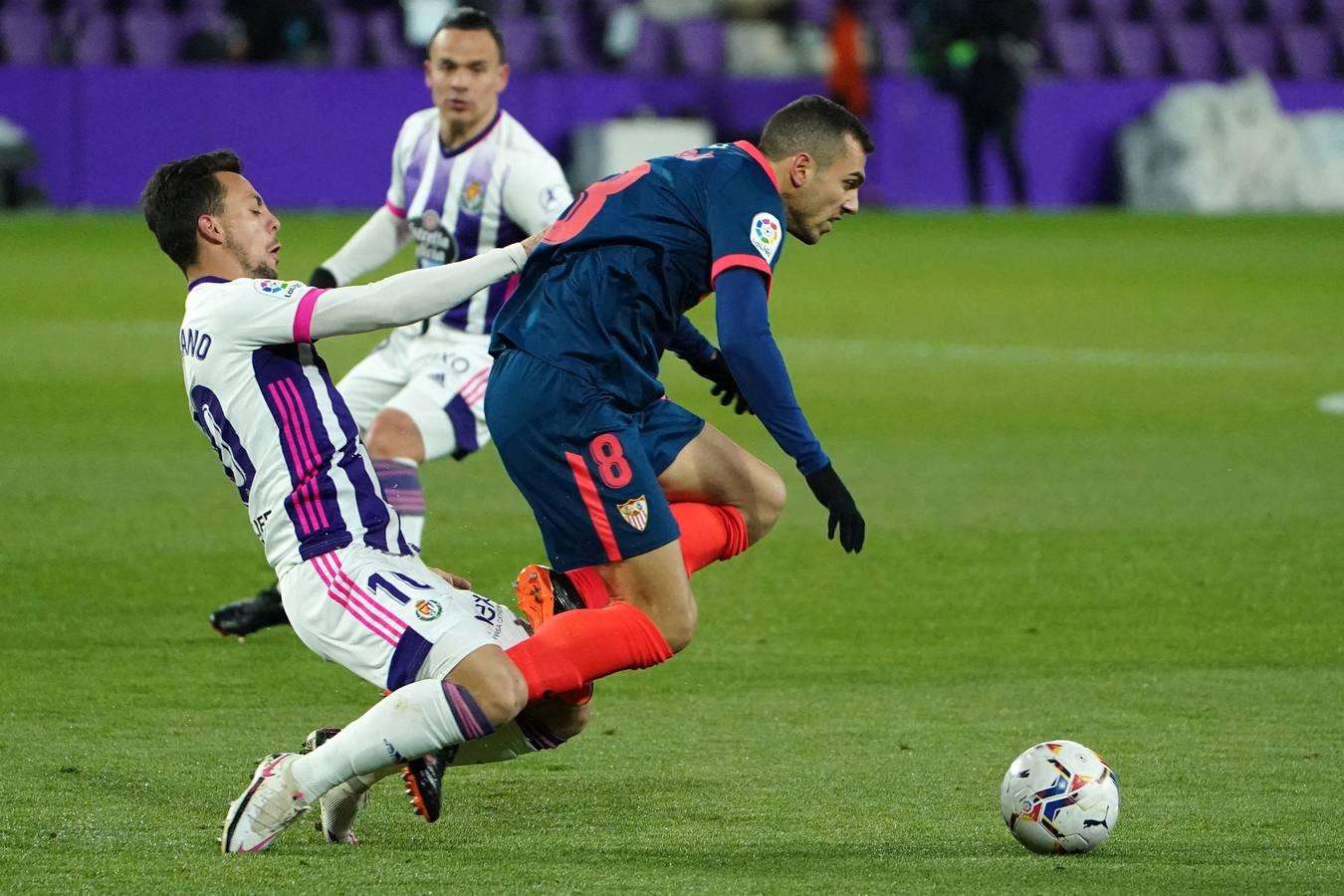 Fotogalería del partido entre el Valladolid y el Sevilla F.C.