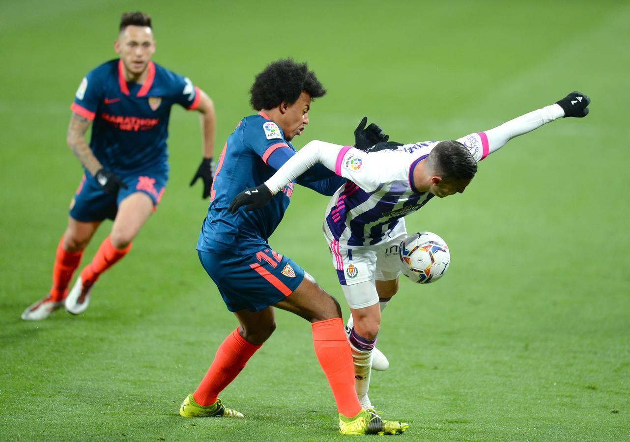 Fotogalería del partido entre el Valladolid y el Sevilla F.C.