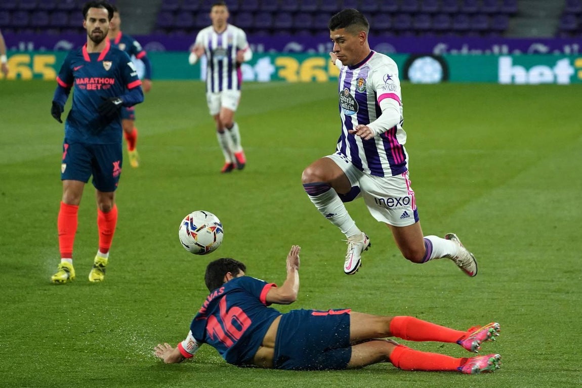 Fotogalería del partido entre el Valladolid y el Sevilla F.C.