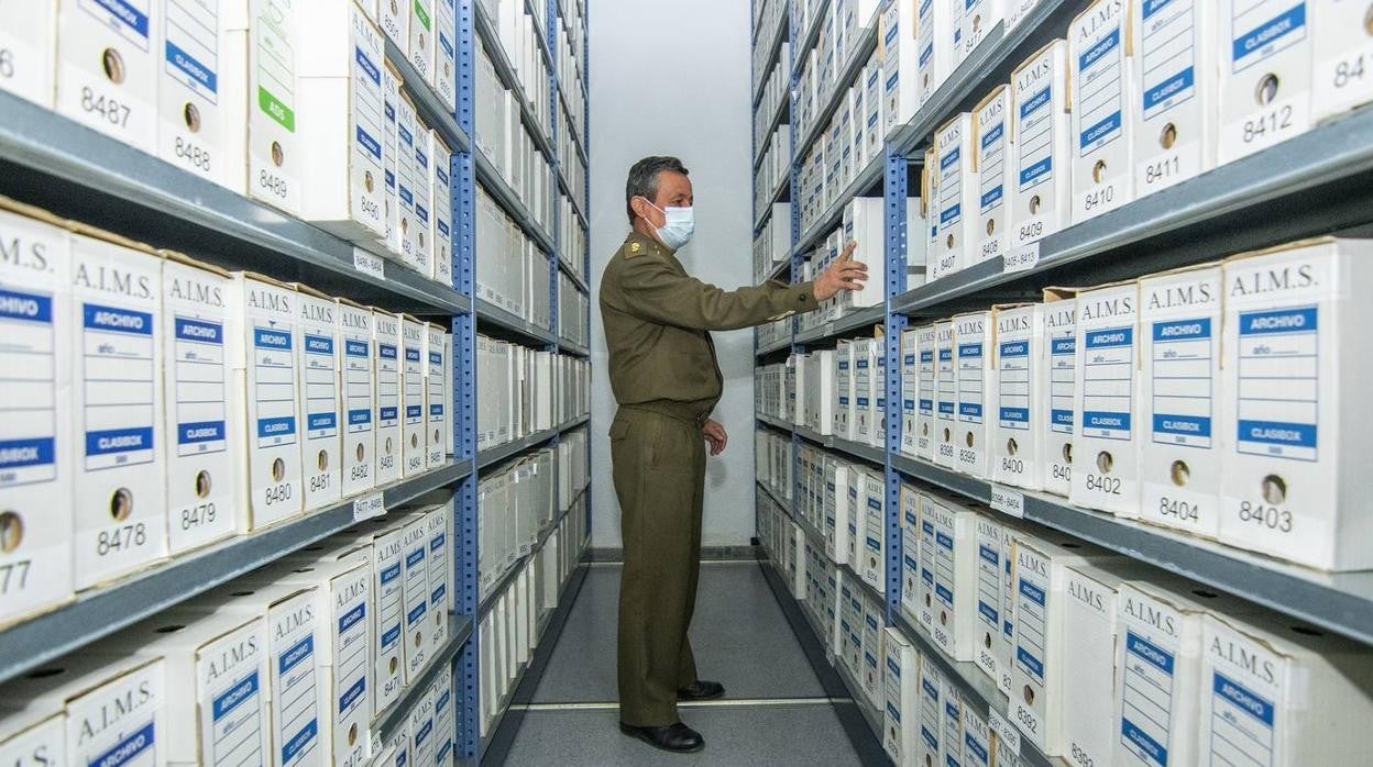 20 años del servicio militar obligatorio: en el interior del Archivo Intermedio Militar Sur