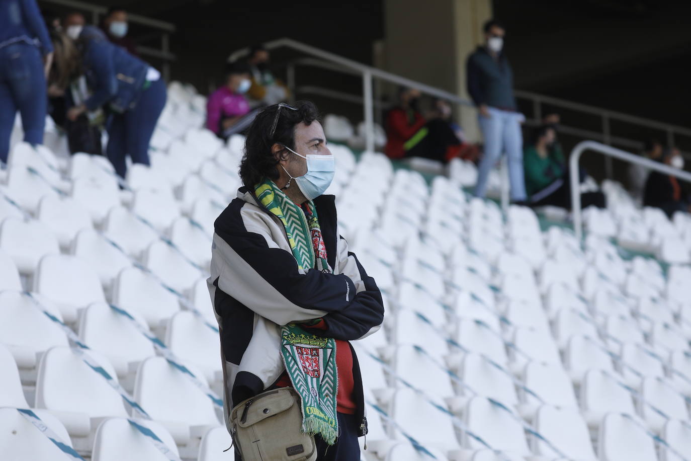 Las mejores imágenes del ambiente en el Córdoba CF - Betis Deportivo