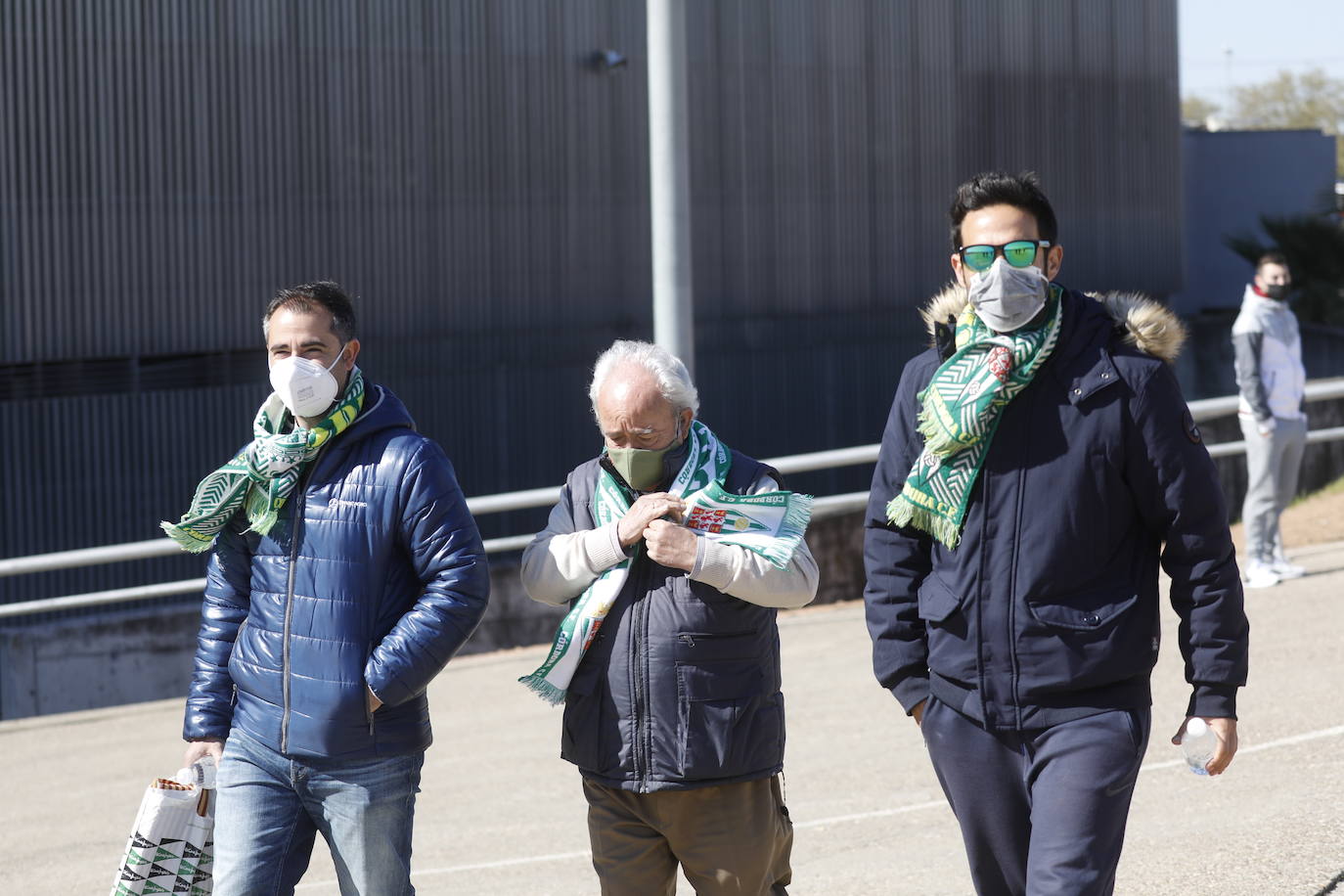 Las mejores imágenes del ambiente en el Córdoba CF - Betis Deportivo