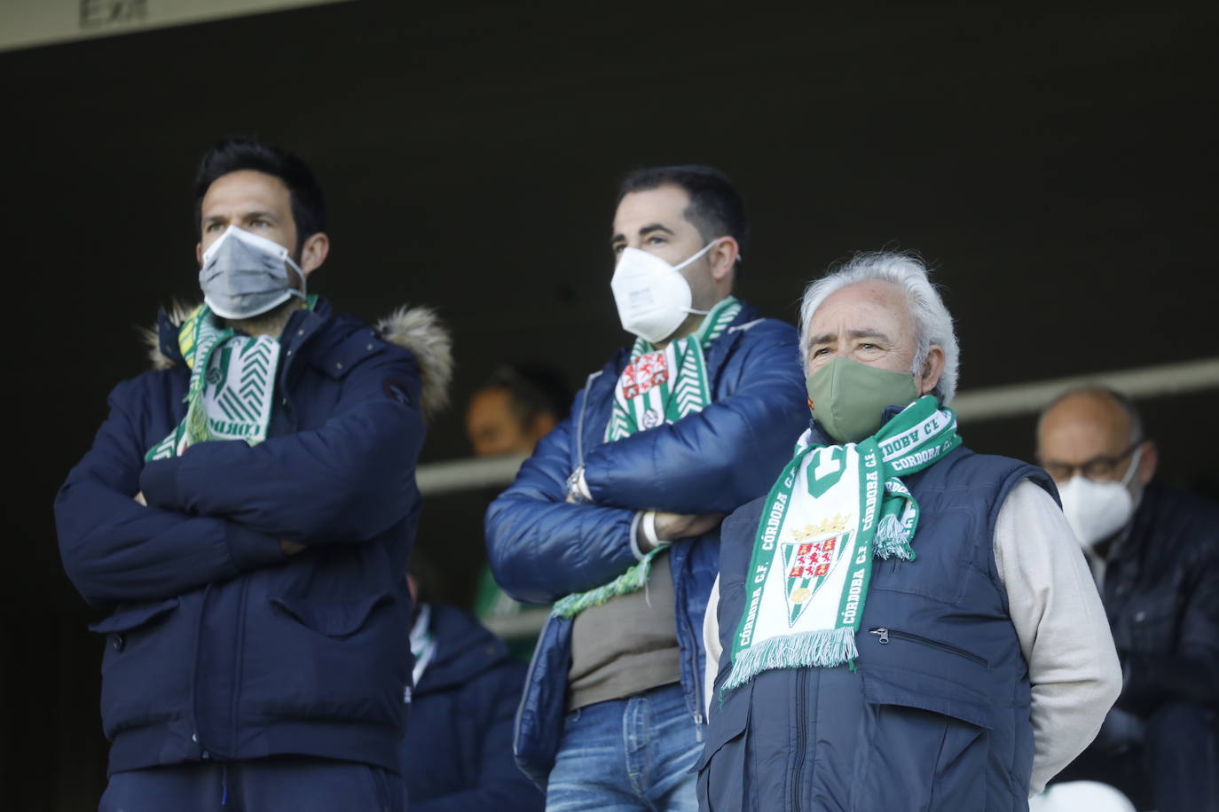 Las mejores imágenes del ambiente en el Córdoba CF - Betis Deportivo