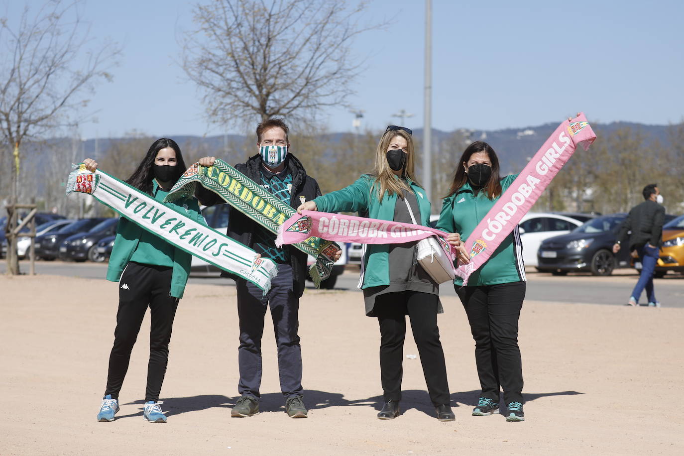 Las mejores imágenes del ambiente en el Córdoba CF - Betis Deportivo