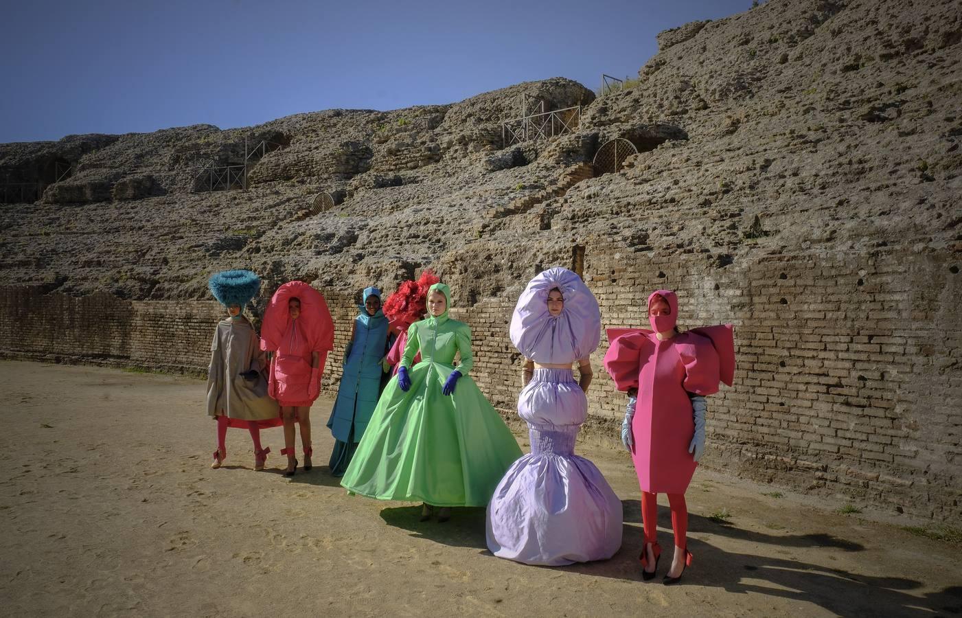 Itálica acoge la primera jornada de la Semana de la Moda de Andalucía