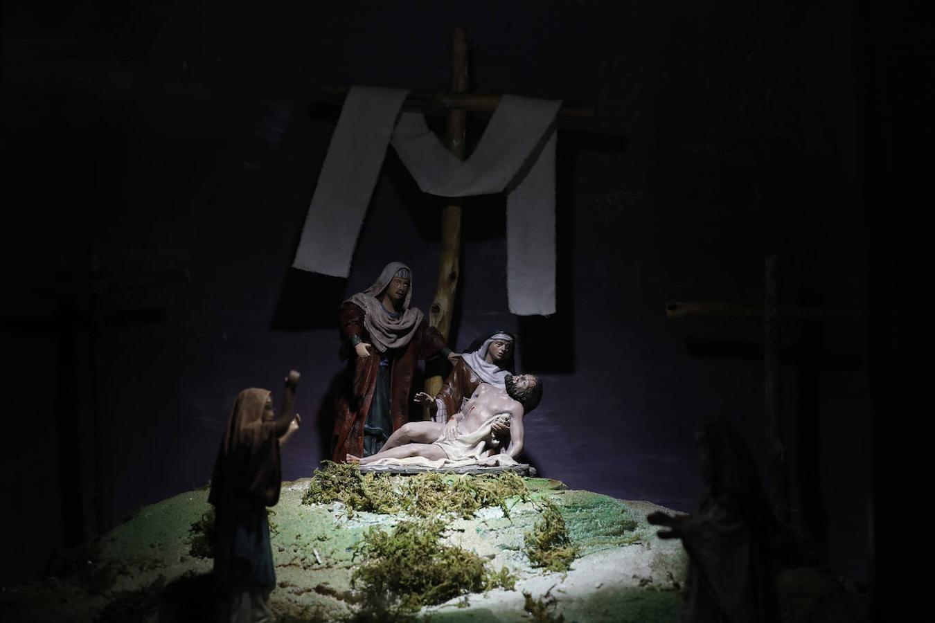 Dioramas de la Pasión en la iglesia del Juramento de Córdoba, en imágenes