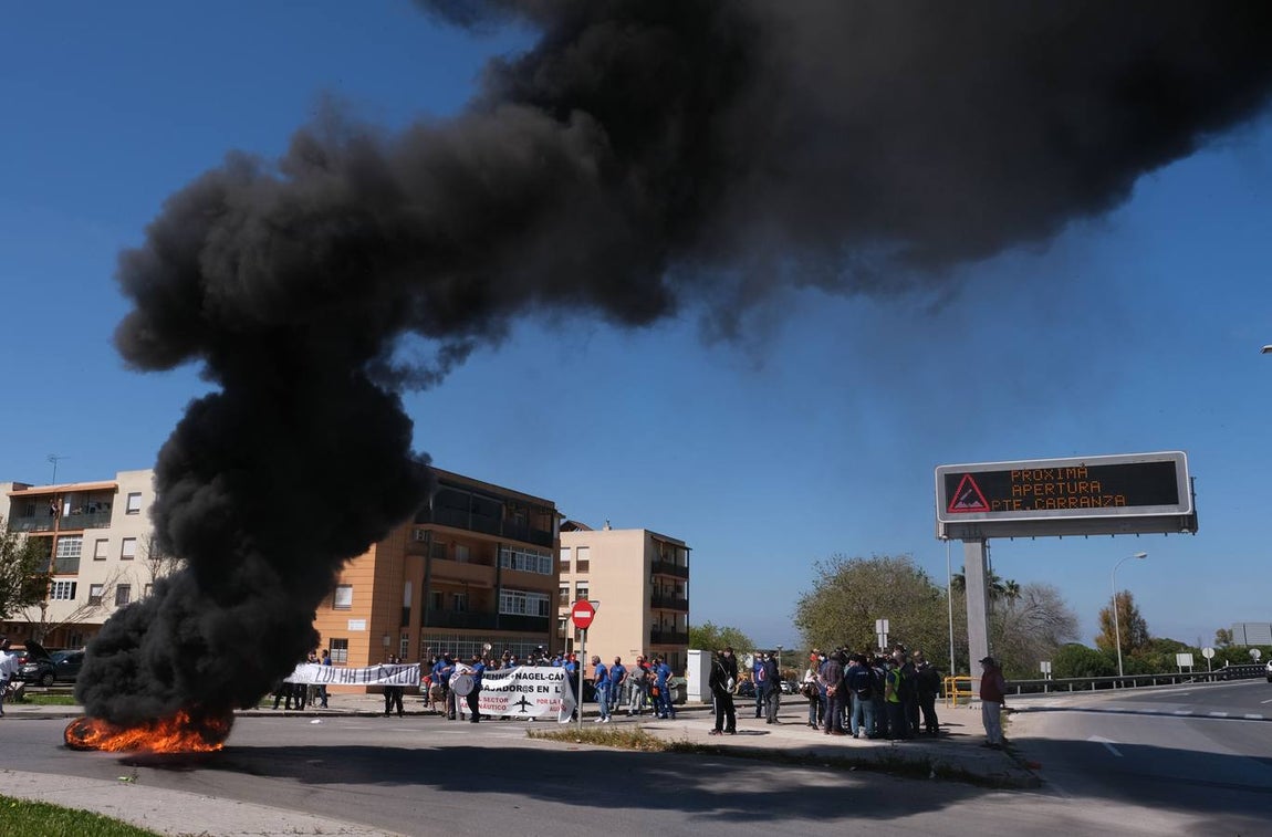 FOTOS: Manifestación de Airbus Puerto Real