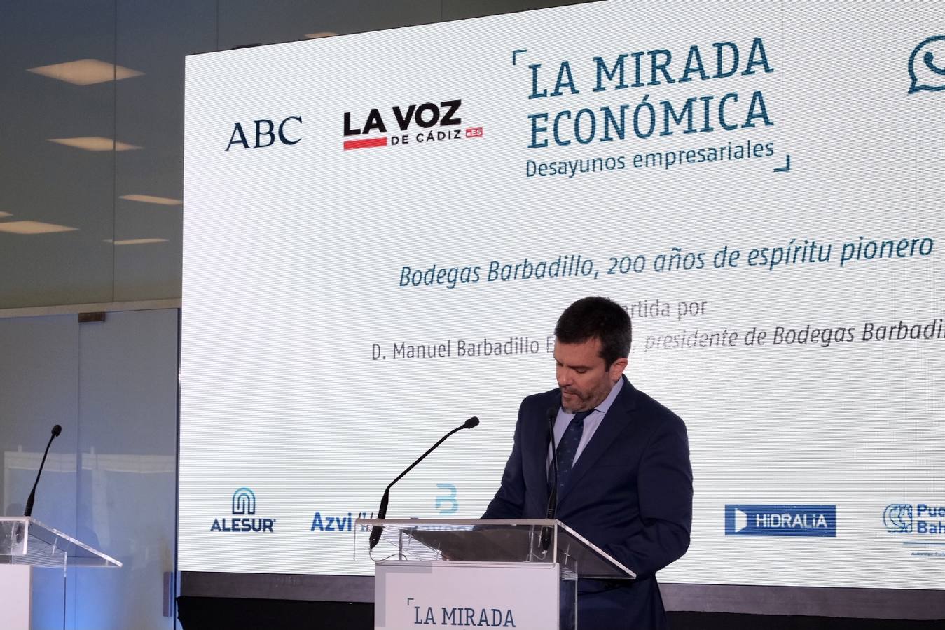 FOTOS: Conferencia &#039;Bodegas Barbadillo, 200 años de espíritu pionero&#039;, a cargo de Manuel Barbadillo Eyzaguirre