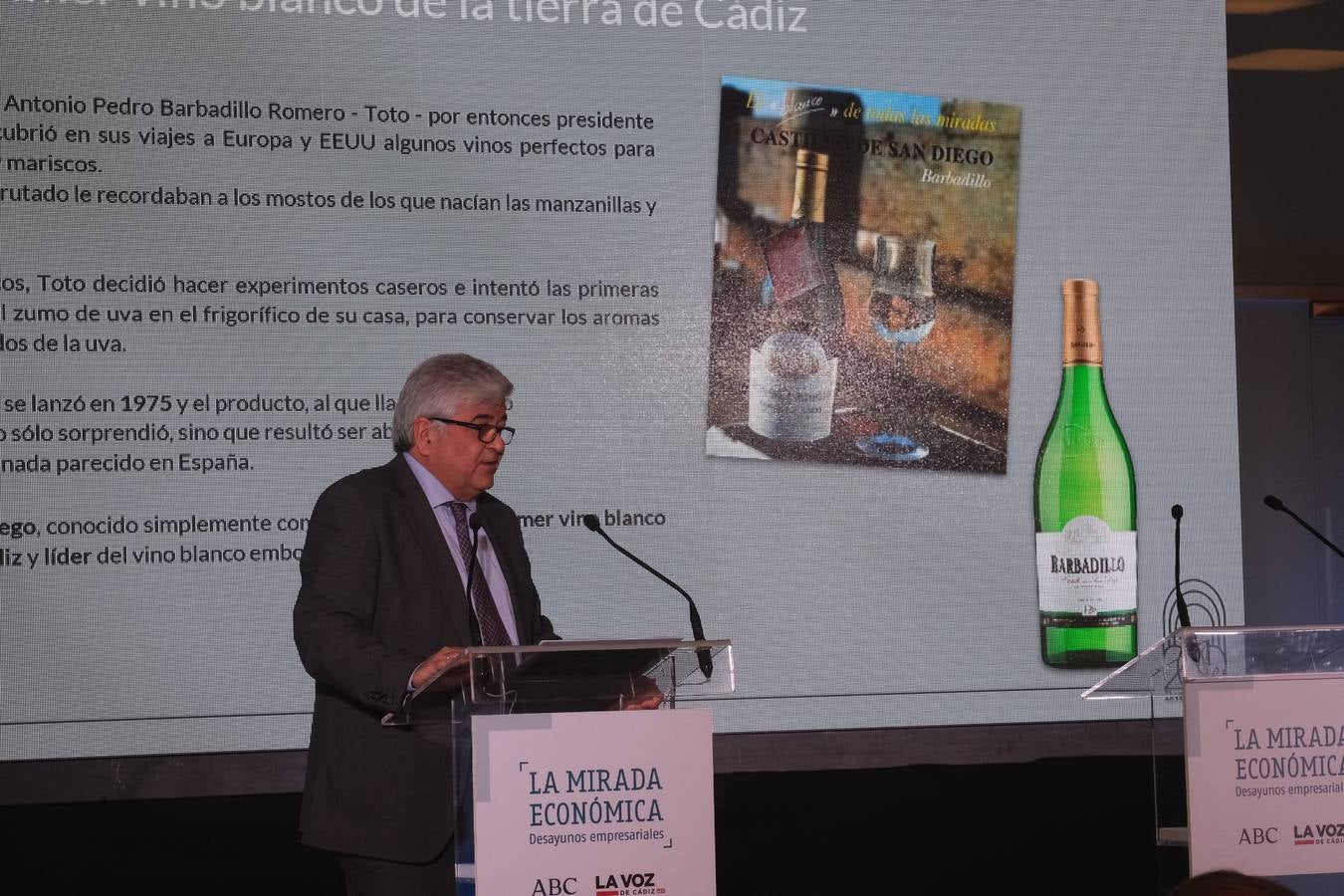 FOTOS: Conferencia &#039;Bodegas Barbadillo, 200 años de espíritu pionero&#039;, a cargo de Manuel Barbadillo Eyzaguirre