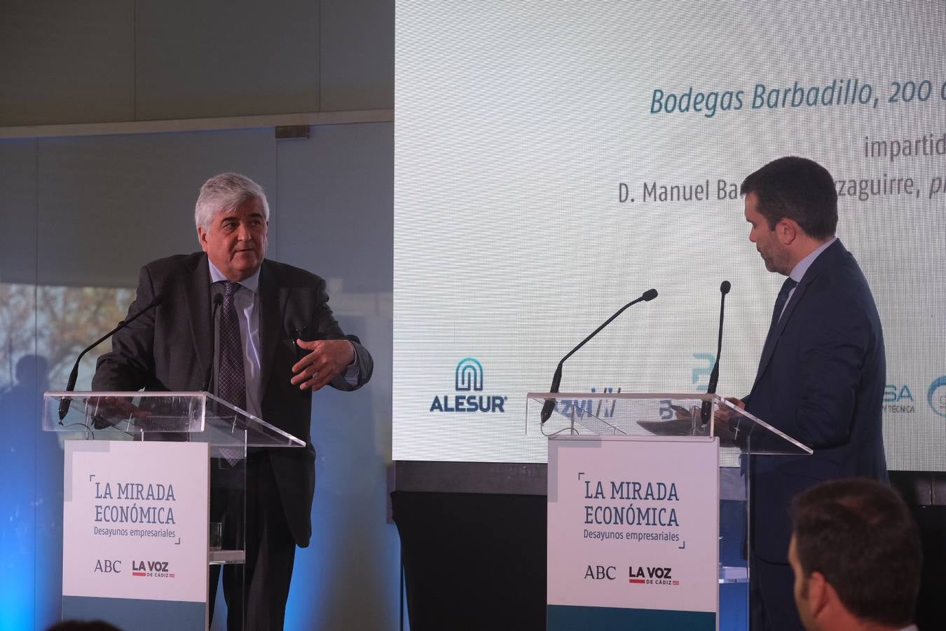 FOTOS: Conferencia &#039;Bodegas Barbadillo, 200 años de espíritu pionero&#039;, a cargo de Manuel Barbadillo Eyzaguirre