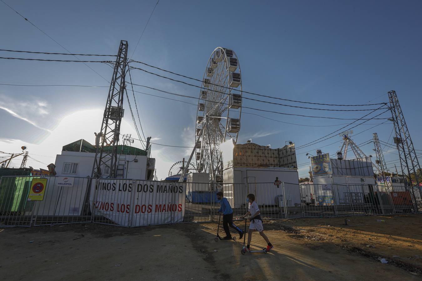 Fotogalería: la calle del Infierno de Sevilla estrena hoy su parque &#039;Vive Park&#039;