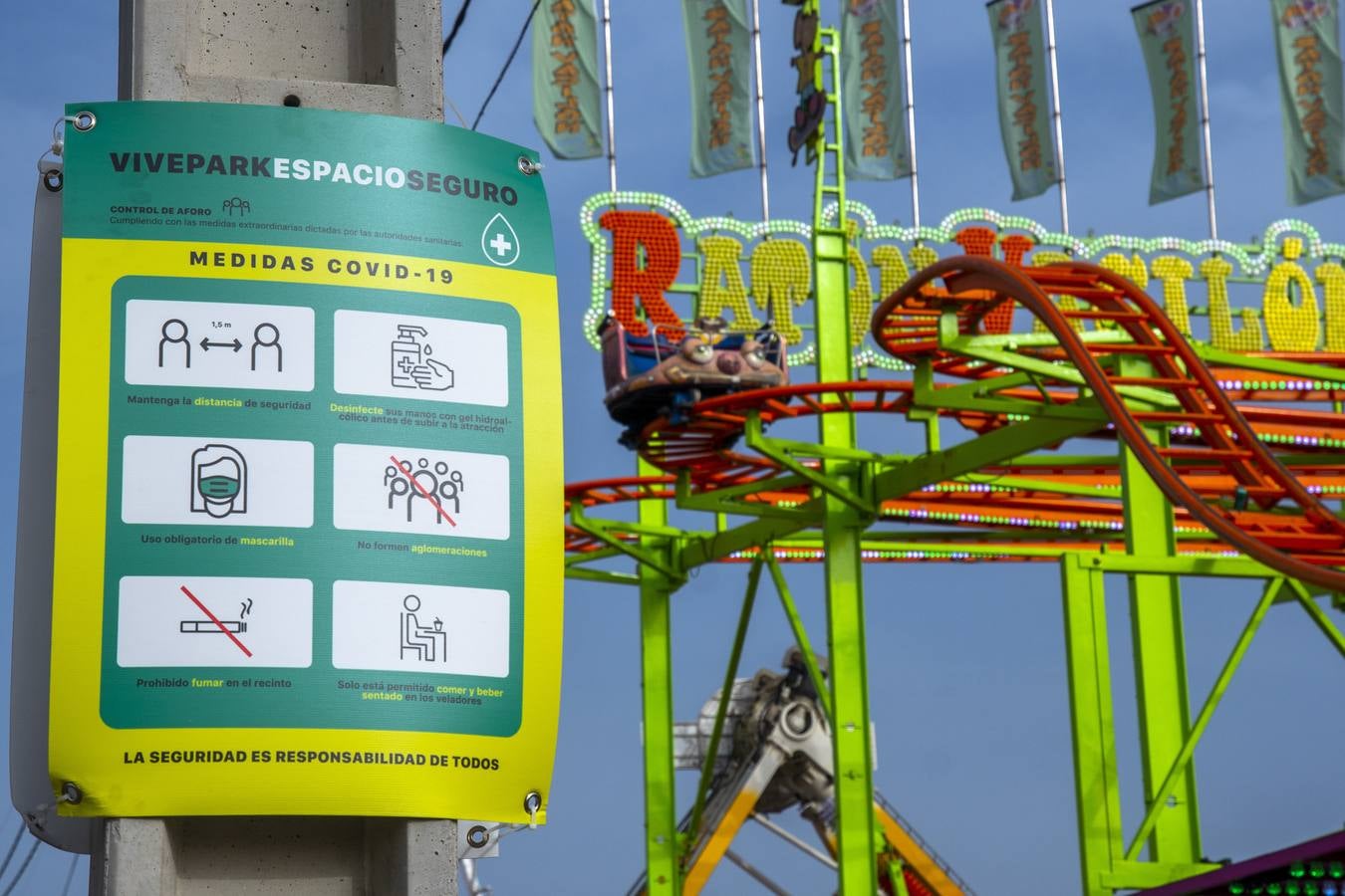 Las atracciones de Vive Park han empezado a funcionar