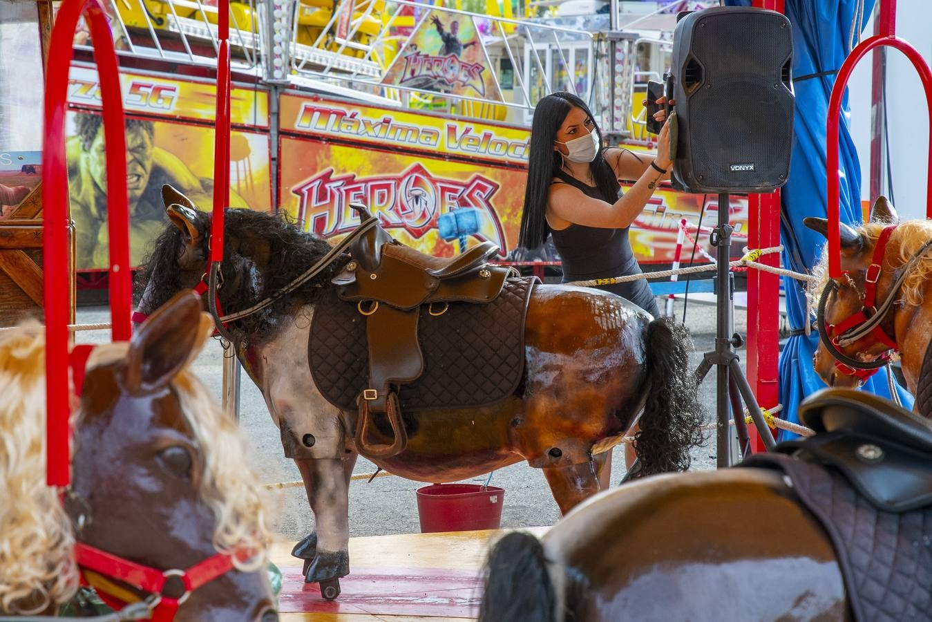 Las atracciones de Vive Park han empezado a funcionar