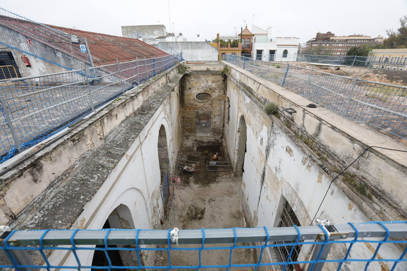 Techos de la Fábrica de Artillería de Sevilla