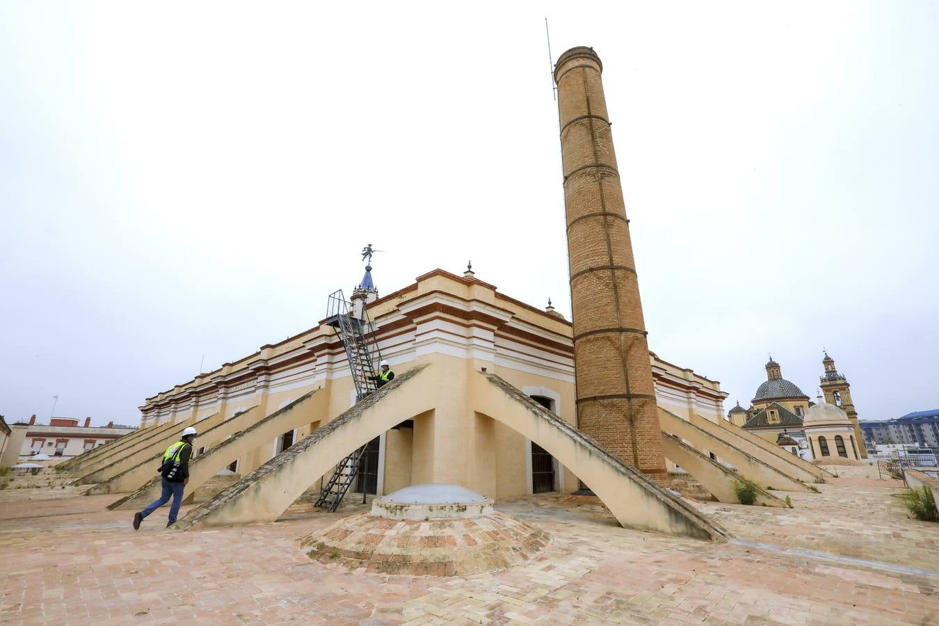 Techos de la Fábrica de Artillería de Sevilla