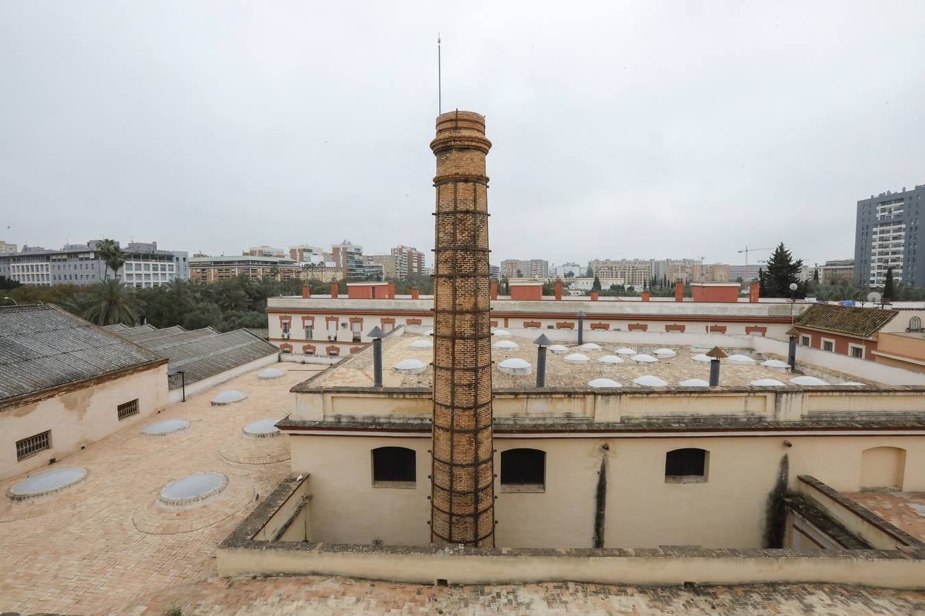 Techos de la Fábrica de Artillería de Sevilla