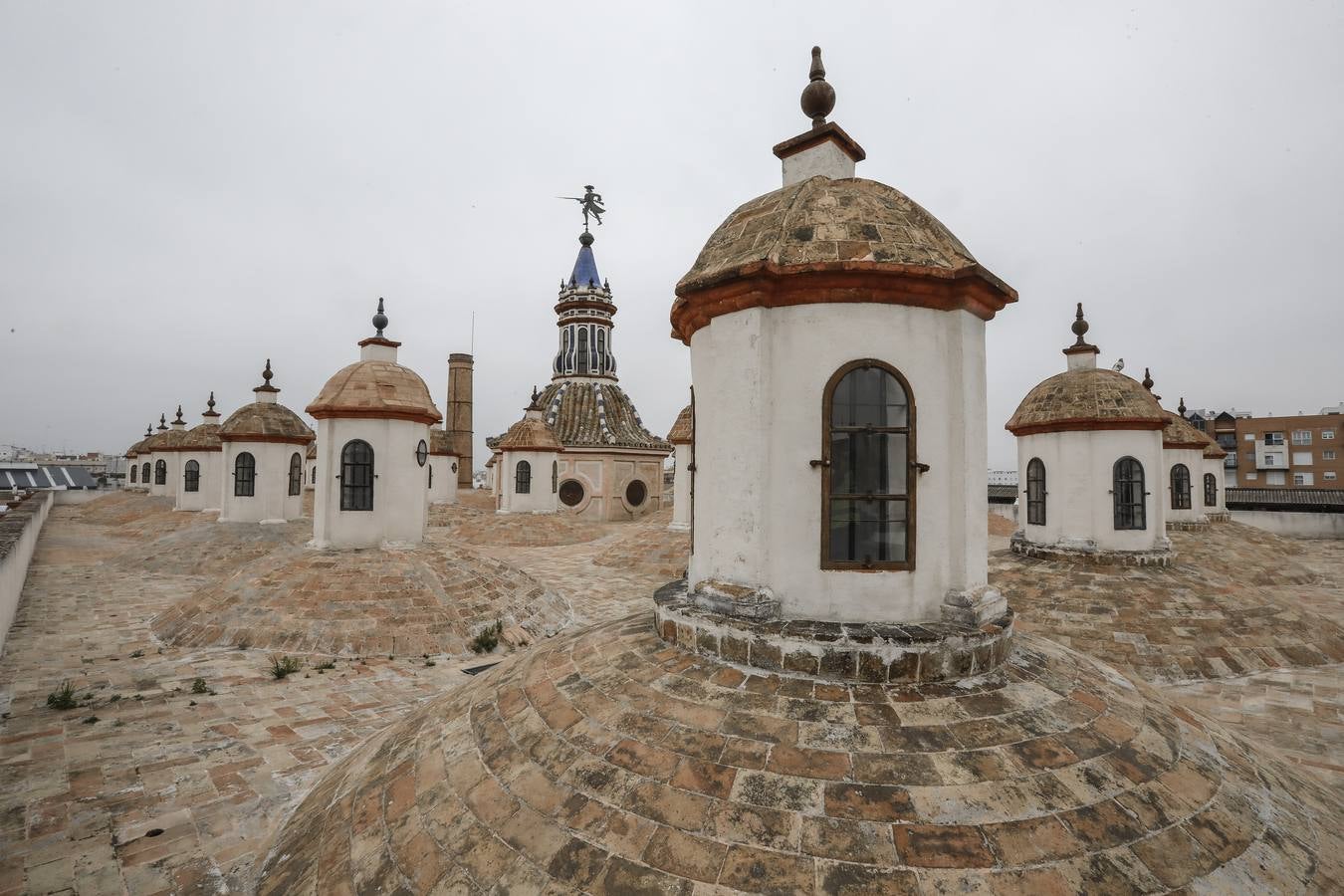 Techos de la Fábrica de Artillería de Sevilla