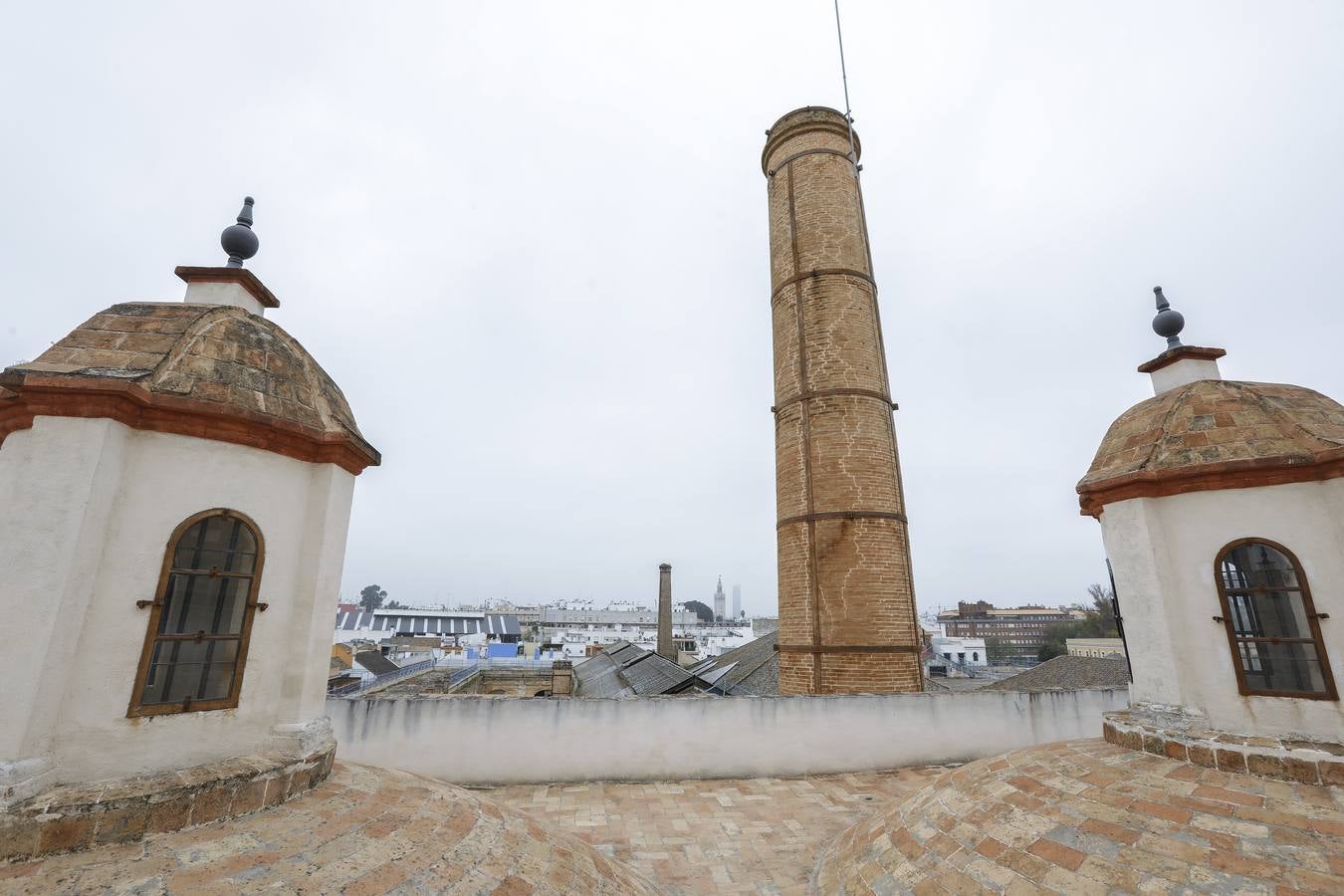 Techos de la Fábrica de Artillería de Sevilla